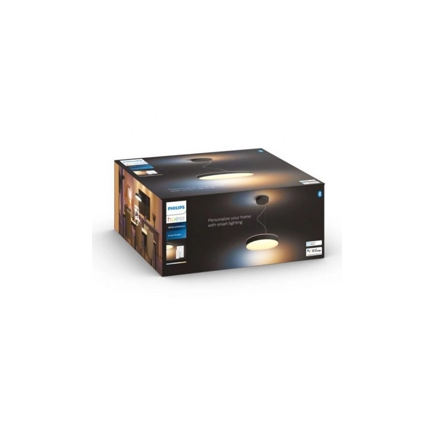 Philips - Suspension filaire à intensité variable LED Hue LED/33,5W/230V 2200-6500K noir + télécommande