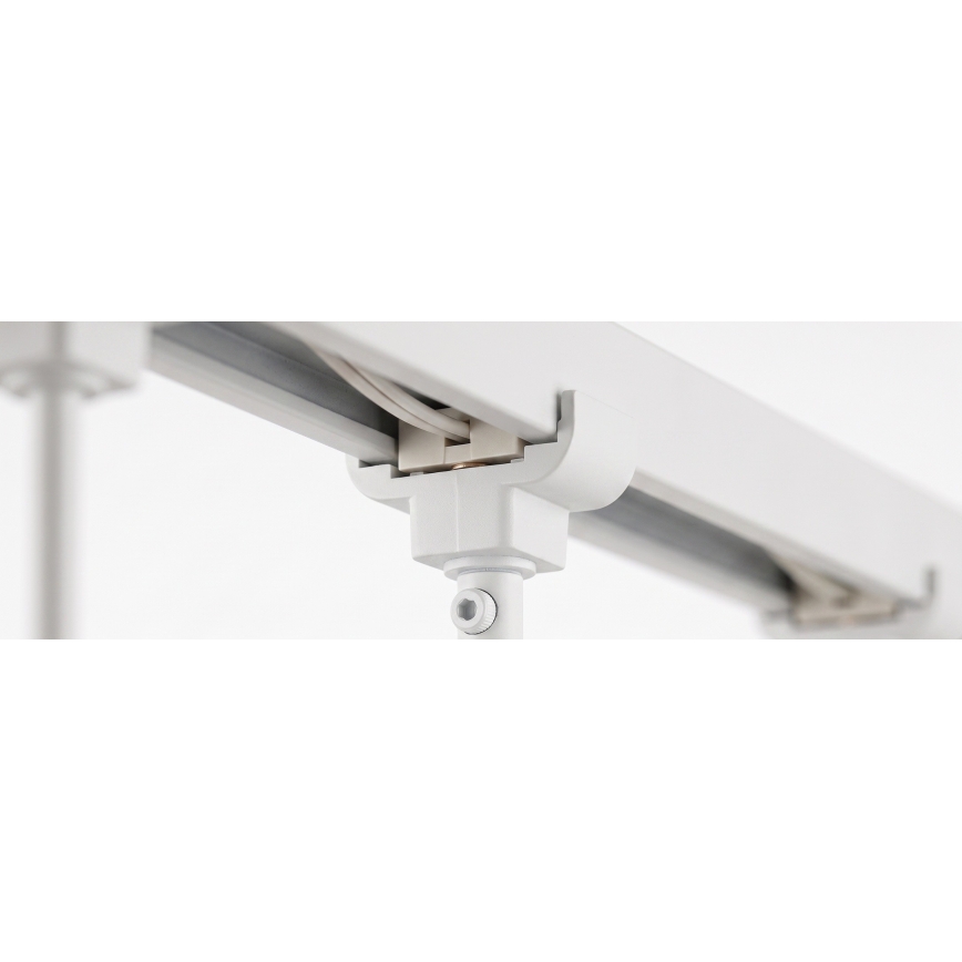 Philips - Suspension LED RGBW à intensité variable sur câble, compatible avec le système de rails EASYLINK HUE, 3x GU10 / 4,7 W / 230 V, 2200–6500 K, câble 1 m, blanche