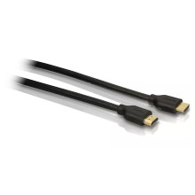 Philips SWV5401H/10 - Câble HDMI avec Ethernet, connecteur HDMI 1.4 A 1,8m noir