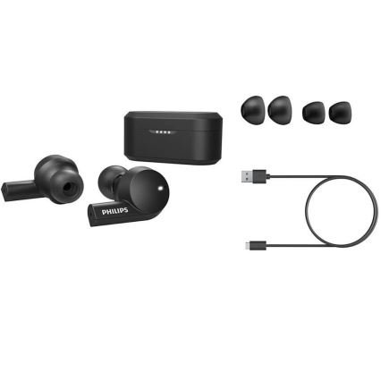 Philips TAT5505BK/00 - Écouteurs sans fil TWS Bluetooth IPX4 noir