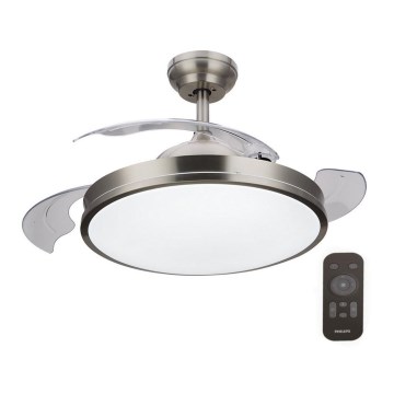 Philips - Ventilateur de plafond LED/35W/230V 5500/4000/3000K + Télécommande