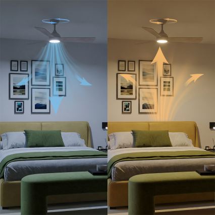 Philips - Ventilateur de plafond LED dimmable CIVX LED/24W/230V + télécommande