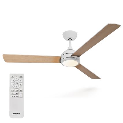 Philips - Ventilateur de plafond LED dimmable CIVX LED/24W/230V + télécommande