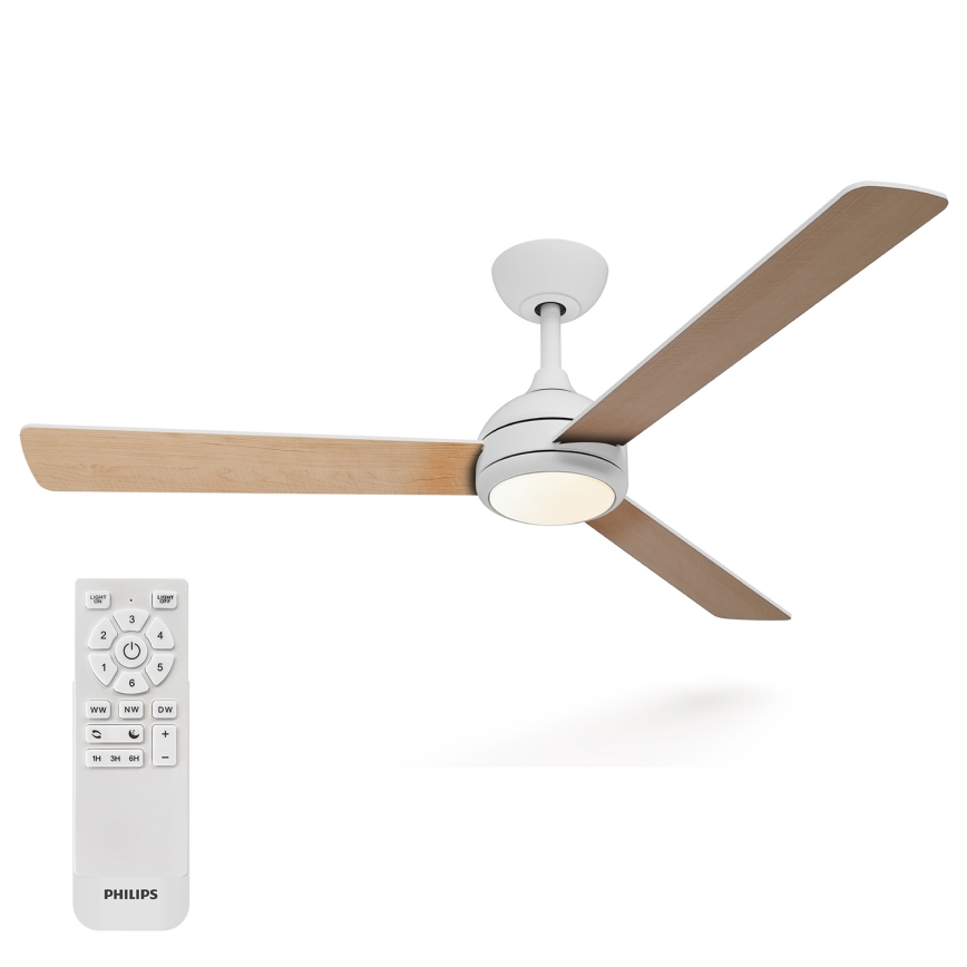 Philips - Ventilateur de plafond LED dimmable CIVX LED/24W/230V + télécommande