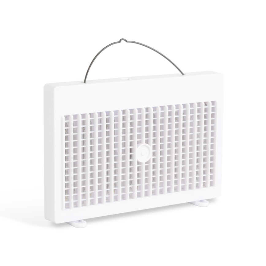 Piège à insectes UV rechargeable 1200 mAh / 5 V, blanc
