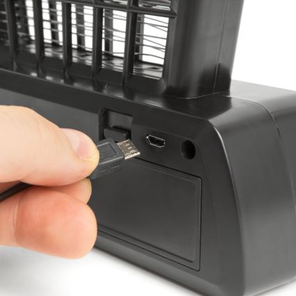 Piège anti-insectes UV 1000 mAh/5V noir