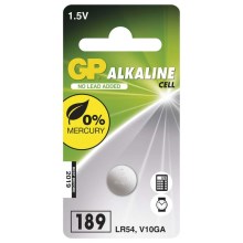 Pile bouton alcaline LR54 GP ALKALINE 1,5V/44 mAh