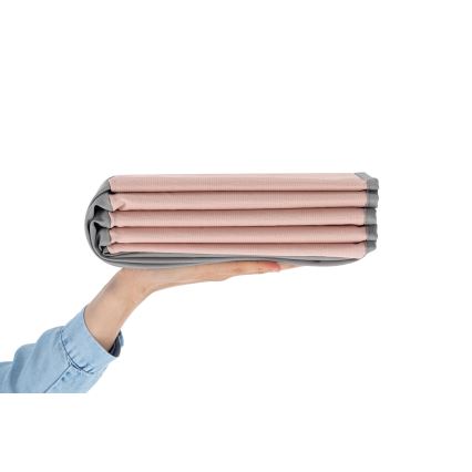 Piscine à boule enfant d. 80 cm rose/gris
