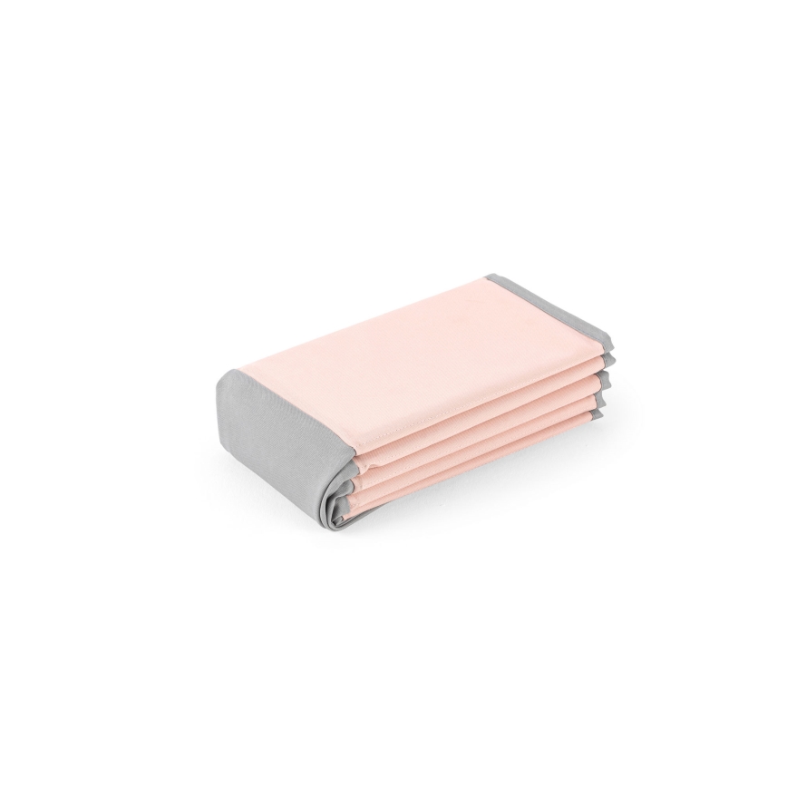 Piscine à boule enfant d. 80 cm rose/gris
