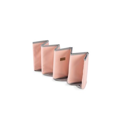 Piscine à boule enfant d. 80 cm rose/gris