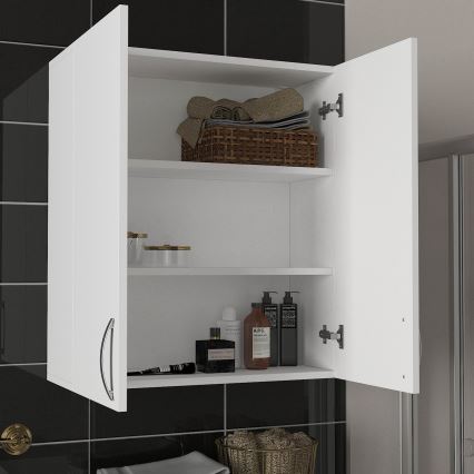 Placard de salle de bain MIS 80x70 cm blanc