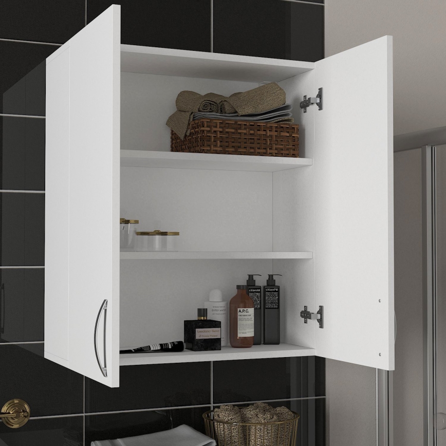 Placard de salle de bain MIS 80x70 cm blanc
