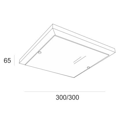 Plafonnier 1xE27/60W/230V hêtre - certifié FSC