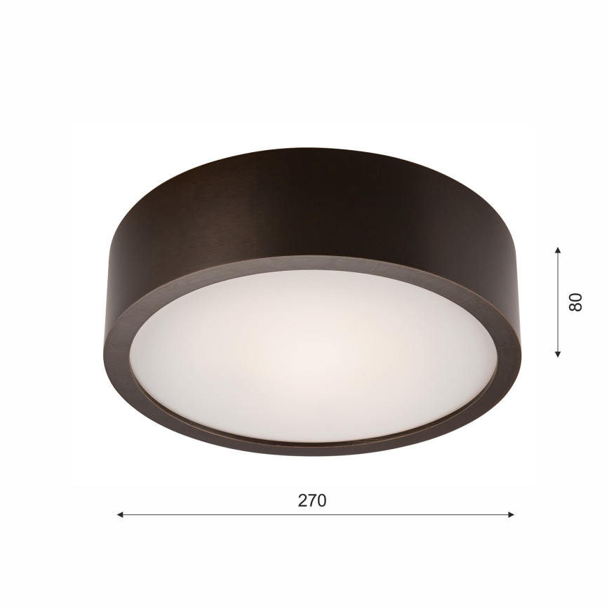 Plafonnier 1xE27/60W/230V pin