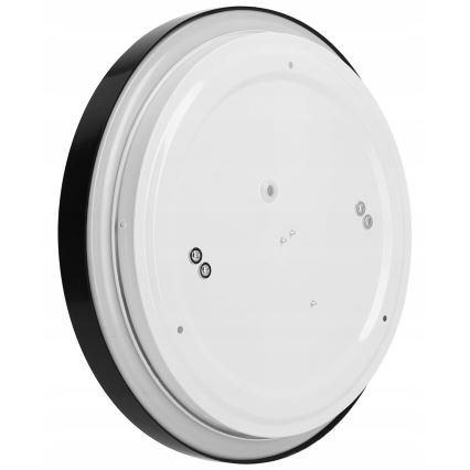 Plafonnier 2xE27/40W/230V Ø 29,5 cm noir