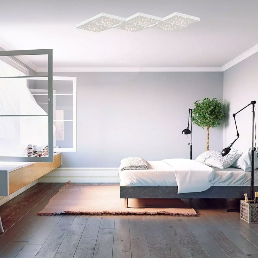 Plafonnier LED à intensité modulable 1xLED/8W/230V + télécommande