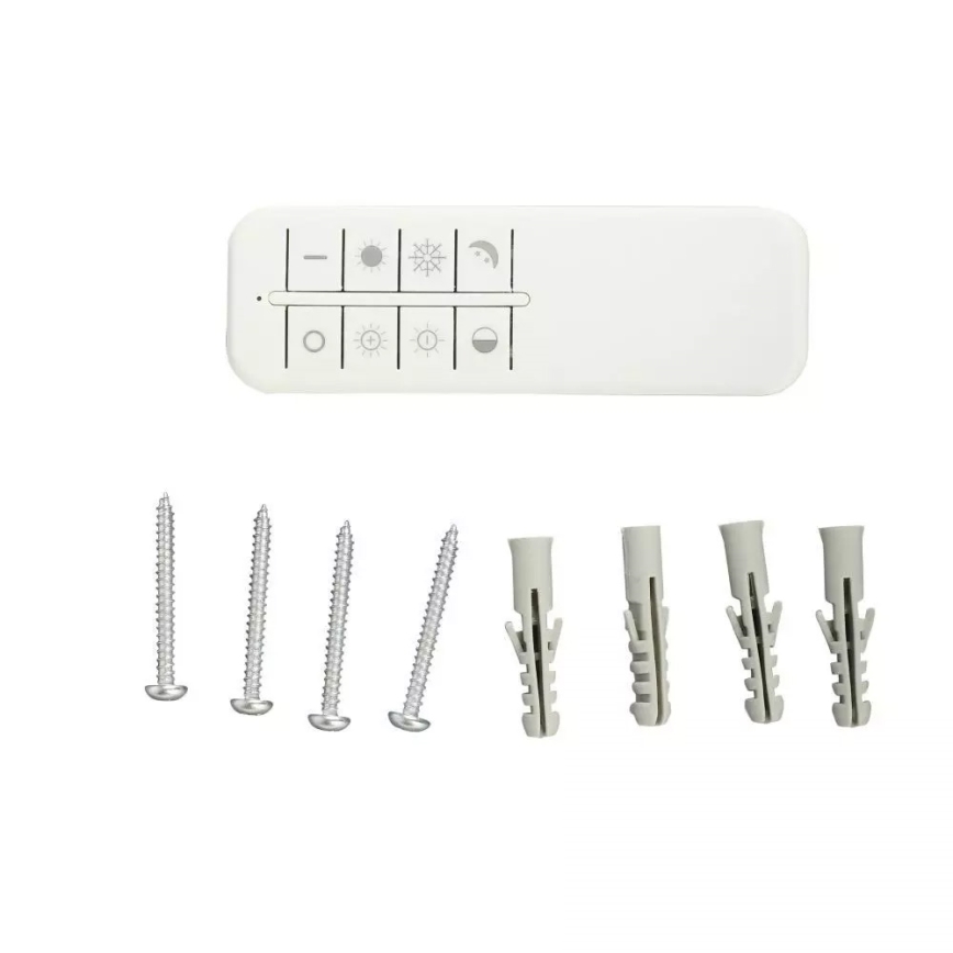 Plafonnier à intensité variable 1xLED/8W/230V 30x30 cm + Télécommande