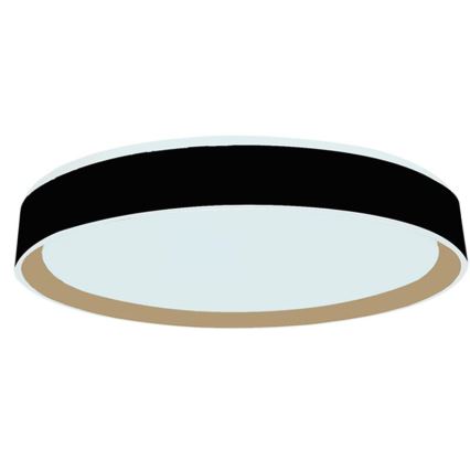 Plafonnier à intensité variable avec commande vocale OPAL LED/48W/230V 2700-6500K noir + Télécommande
