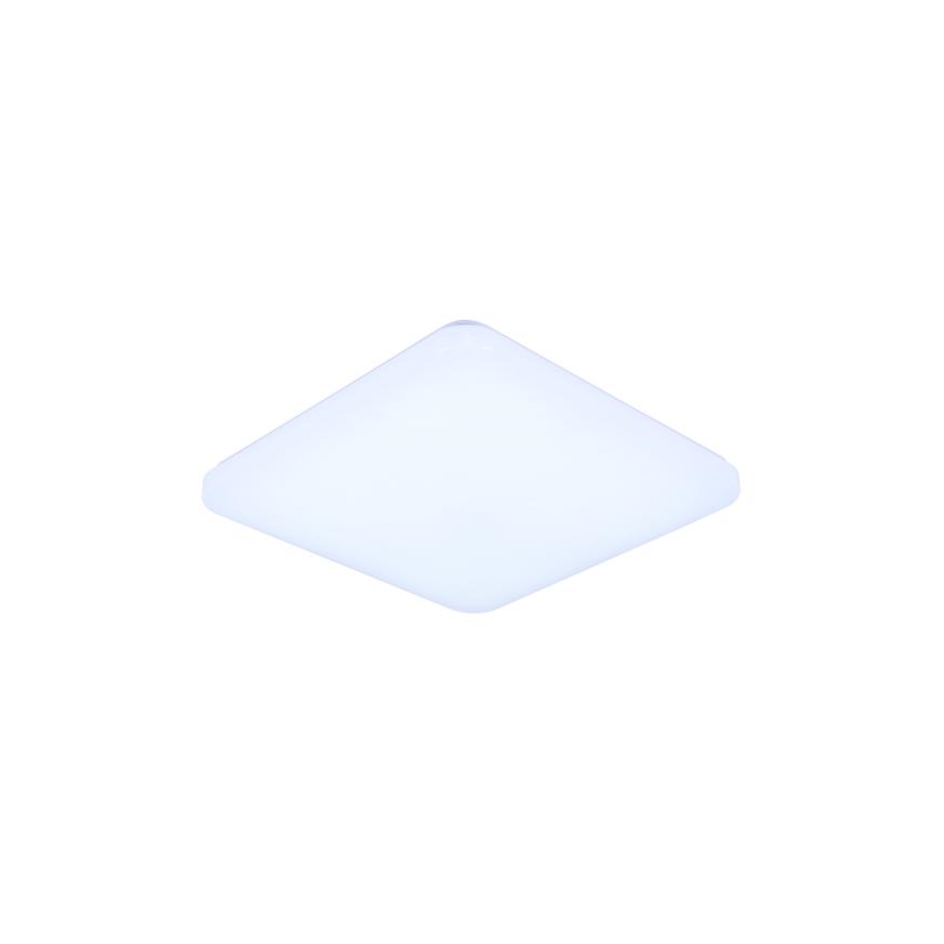 Plafonnier à intensité variable avec commande vocale OPAL LED/48W/230V 2700-6500K blanc + Télécommande