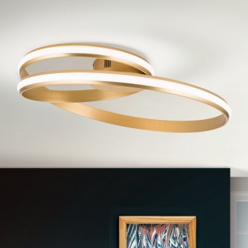 Plafonnier à intensité variable CIRCUS LED/30W/230V doré