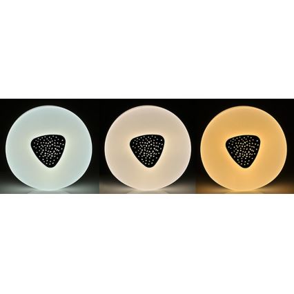 Plafonnier à intensité variable DIAMOND LED/120W/230V 3000-6500K + Télécommande