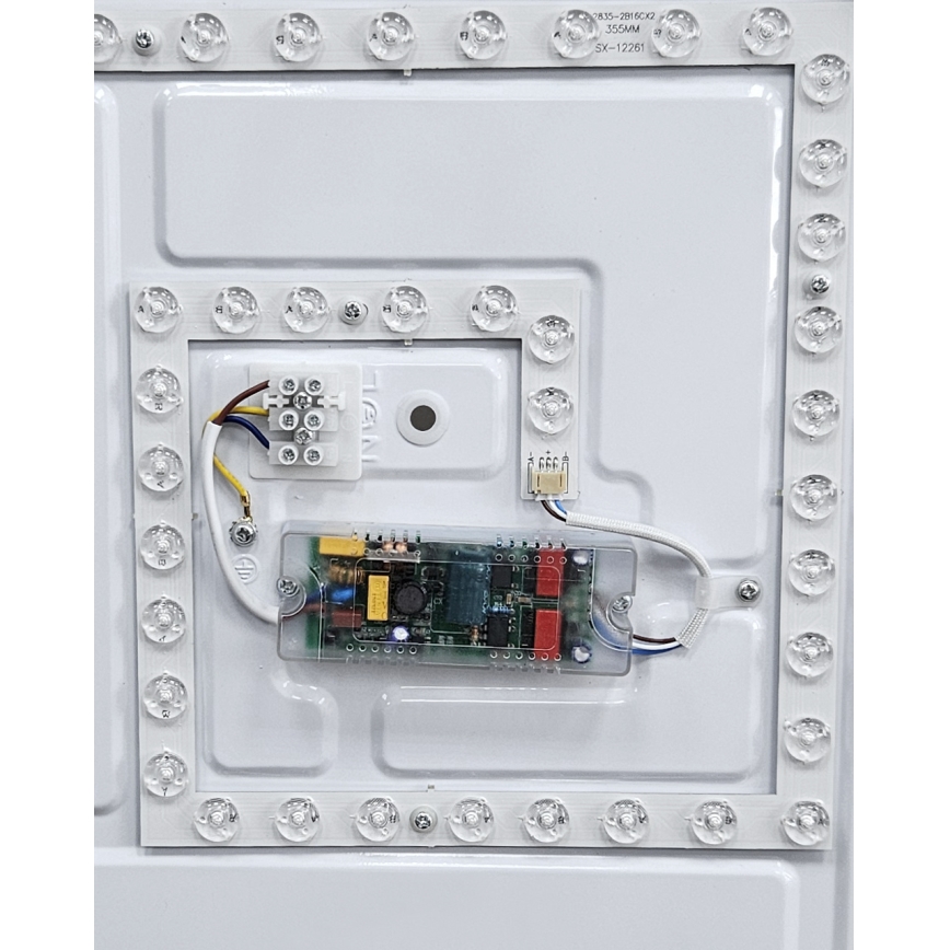 Plafonnier à intensité variable EBRO LED/36W/230V 2700-6500K d. 50 cm + télécommande