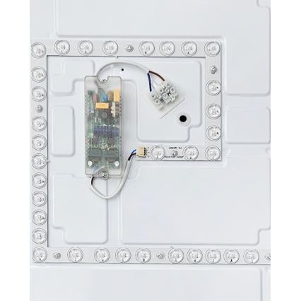 Plafonnier à intensité variable FLORA LED/60W/230V 2700-6500K 53x53 cm + télécommande