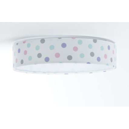 Plafonnier enfant à intensité variable SMART GALAXY KIDS LED/24W/230V 3000-6500K points colorés + télécommande