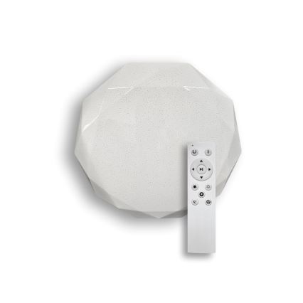 Plafonnier à intensité variable INDUS LED/60W/230V 2700-6500K d. 58 cm + télécommande