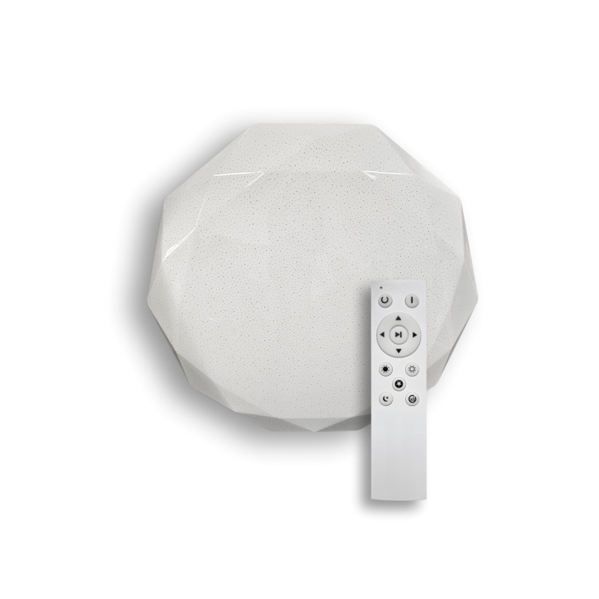 Plafonnier à intensité variable INDUS LED/60W/230V 2700-6500K d. 58 cm + télécommande