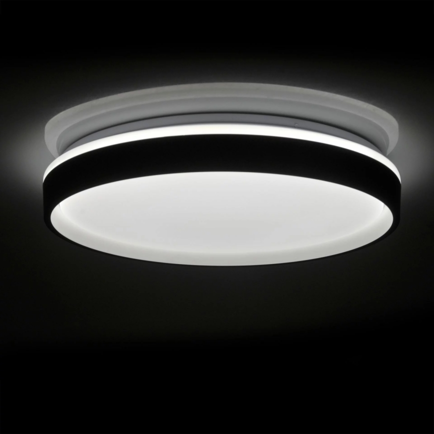Plafonnier à intensité variable salle de bain JADWIGA LED/42W/230V d. 38,5 cm 3000-6000K IP44 + télécommande