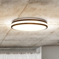 Plafonnier à intensité variable LASKOS LED/48W/230V 3000-6500K noir + télécommande
