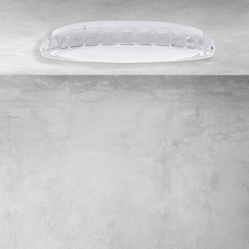 Plafonnier à intensité variable LAYLA avec télécommande 1xLED/26W/230V