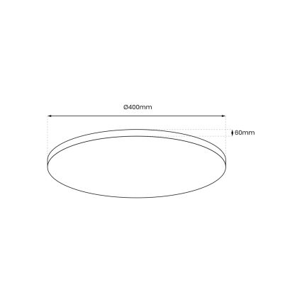 Plafonnier à intensité variable LAYLA LED/33W/230V 3000/4000/6000K doré + Télécommande