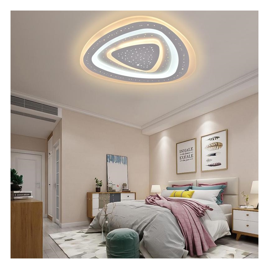 Plafonnier à intensité variable LED/105W/230V 3000-6500K + Télécommande