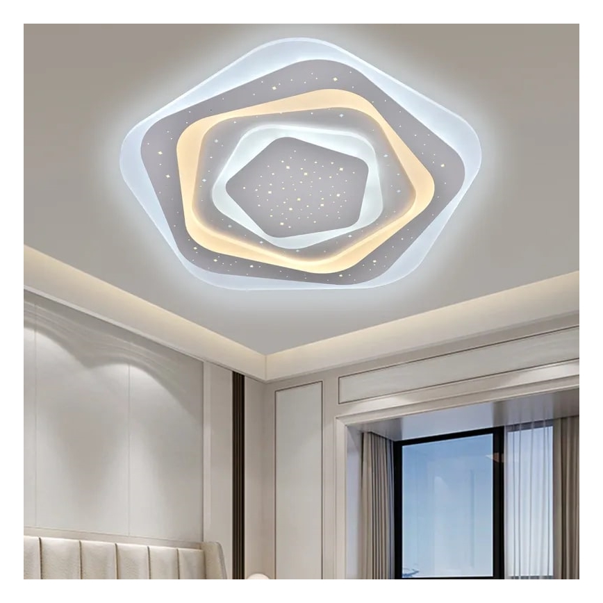 Plafonnier à intensité variable LED/105W/230V 3000-6500K + télécommande