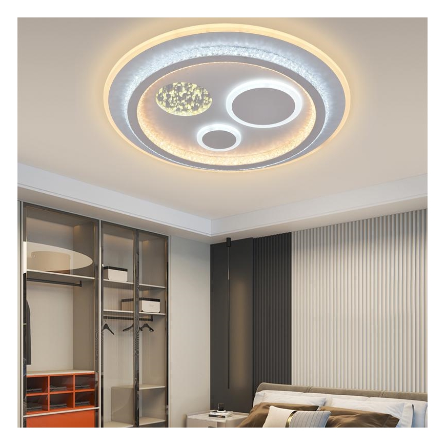 Plafonnier à intensité variable LED/110W/230V 3000-6500K + télécommande