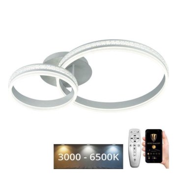 Plafonnier à intensité variable LED/110W/230V 3000-6500K + télécommande