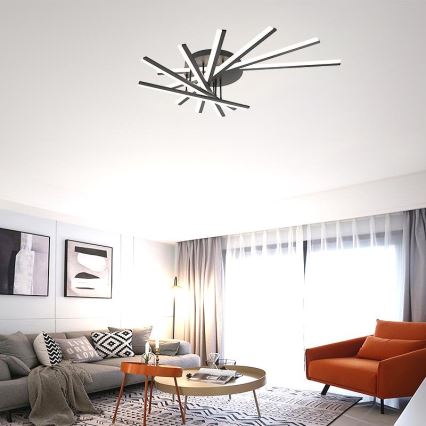 Plafonnier à intensité variable LED/120W/230V 3000-6500K + télécommande