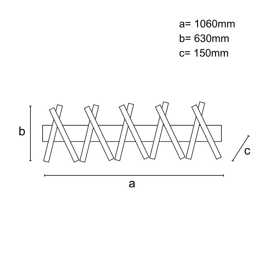 Plafonnier à intensité variable LED/125W/230V 3000-6500K + télécommande