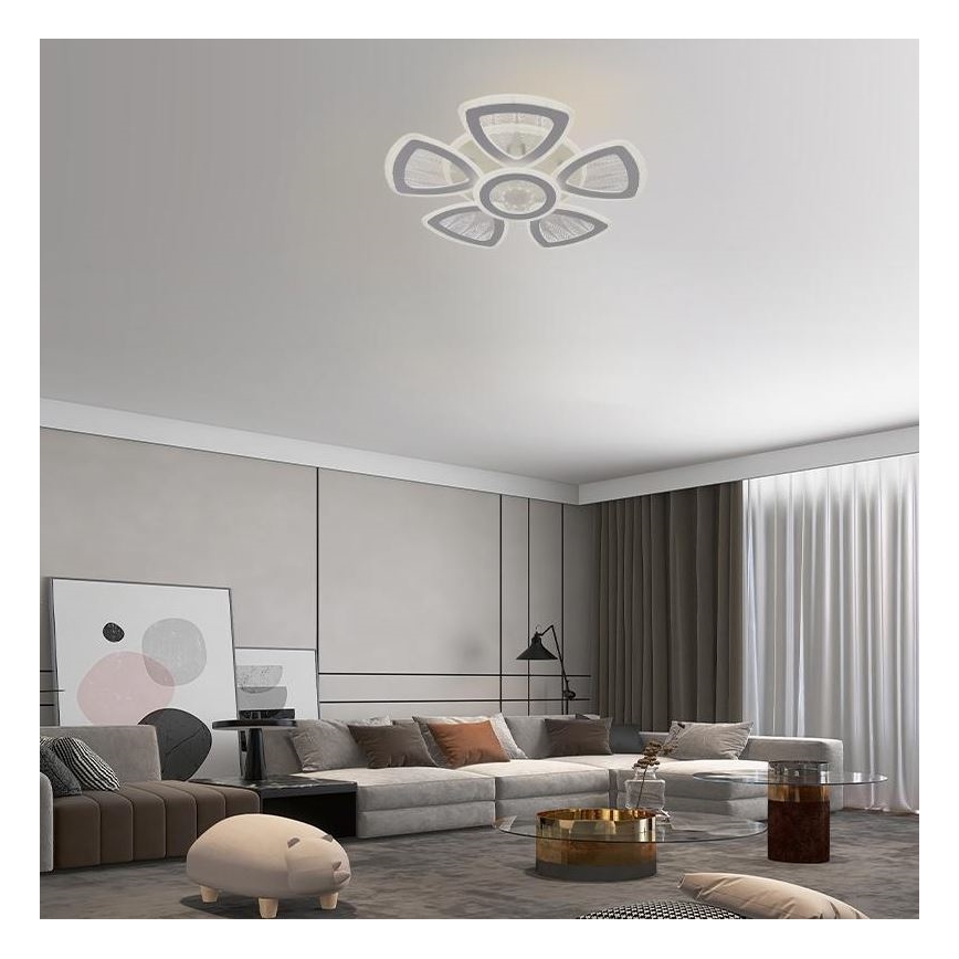 Plafonnier à intensité variable LED/145W/230V 3000-6500K + télécommande