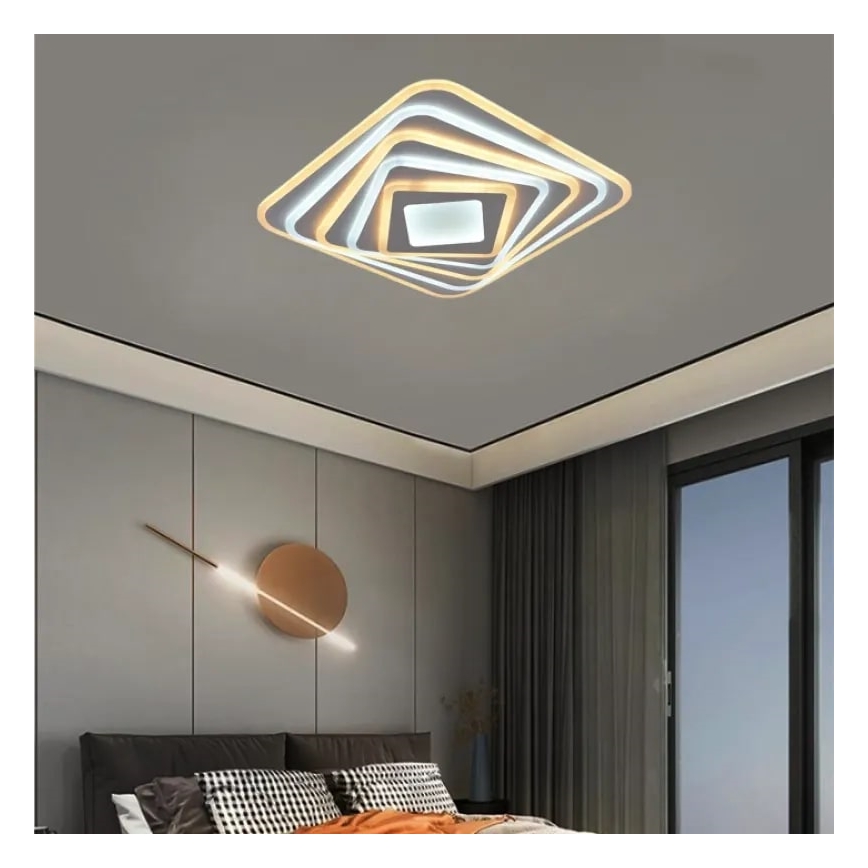 Plafonnier à intensité variable LED/150W/230V 3000-6500K + Télécommande