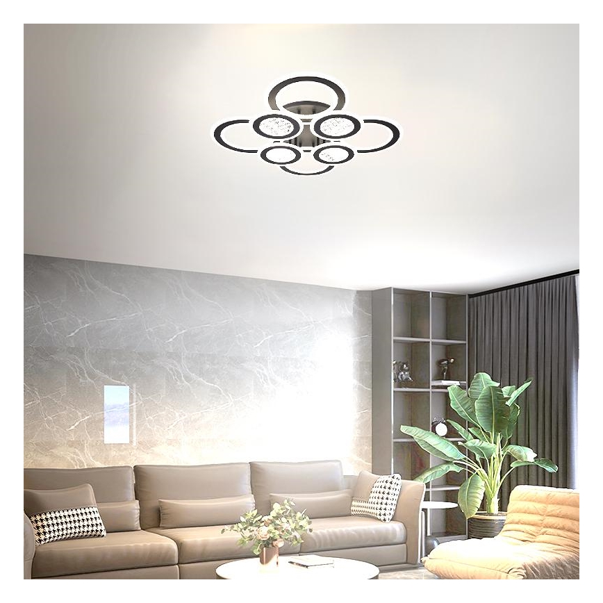 Plafonnier à intensité variable LED/200W/230V 3000-6500K + télécommande
