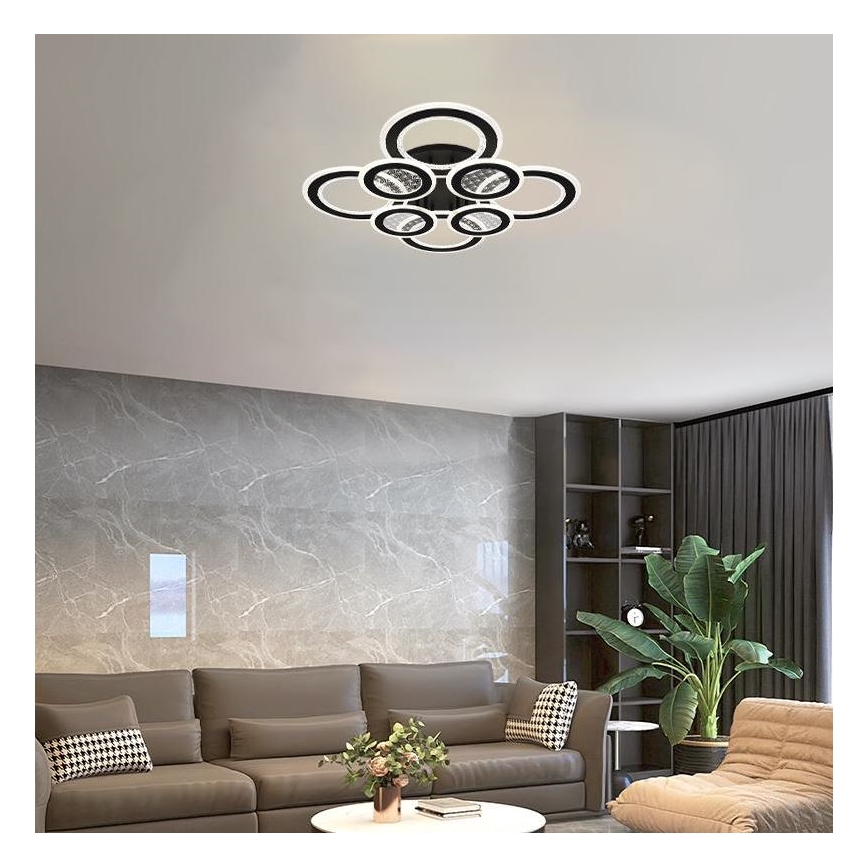 Plafonnier à intensité variable LED/200W/230V 3000-6500K + télécommande