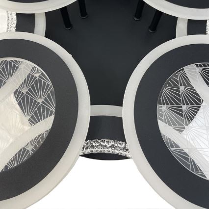 Plafonnier à intensité variable LED/200W/230V 3000-6500K + télécommande