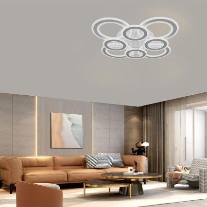 Plafonnier à intensité variable LED/200W/230V 3000-6500K + télécommande