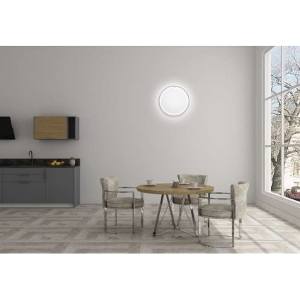 Plafonnier à intensité variable LED/24W/230V rond + télécommande ronde 2700K-6500K