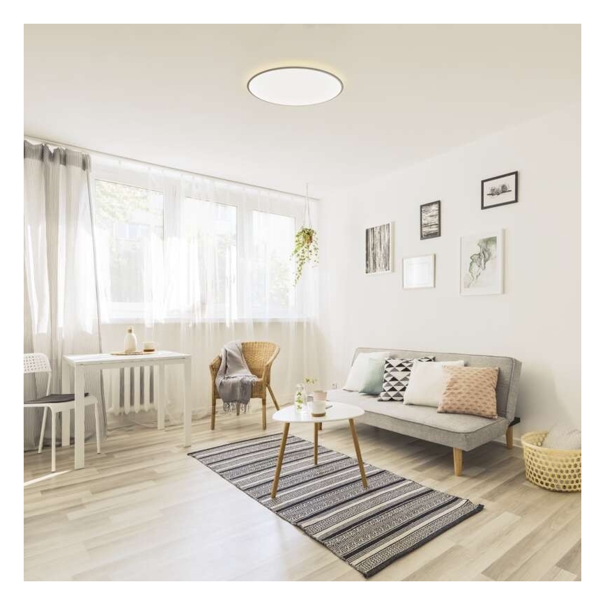 Plafonnier à intensité variable LED/24W/230V rond + télécommande ronde 2700K-6500K