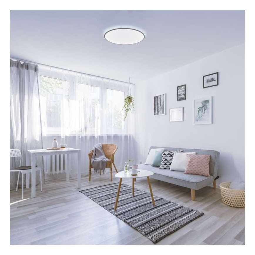 Plafonnier à intensité variable LED/24W/230V rond + télécommande ronde 2700K-6500K