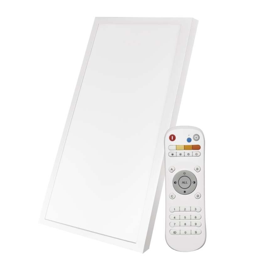 Plafonnier à intensité variable LED/25W/230V rectangle 2700K-6000K + télécommande